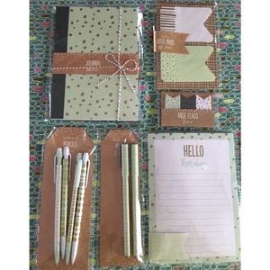 Christmas Planner Accessories Stationery Journal List Pad Pencils Pen Page Flags